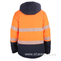 High visibility winter fleece jacket Fleece Sweatshirt